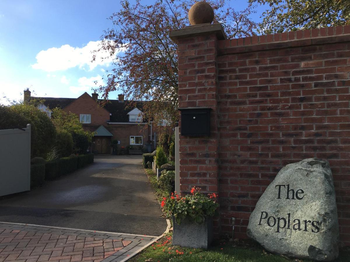 The Poplars Bed & Breakfast Newbold on Stour Bagian luar foto